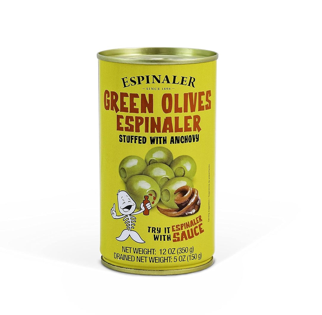Espinaler's Green Olives Stuffed with Anchovy