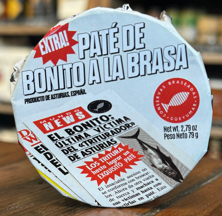 Conservas Braseadas Güeyu Mar 'Paté de Bonito a la brasa' (Grilled Albacore Tuna Paté)