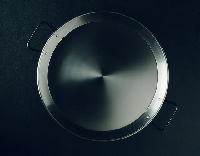 Professional Range Extra Polished Iron Induction Paella Pan