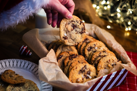 Salted Chocolate Chip Marcona Almond Cookies