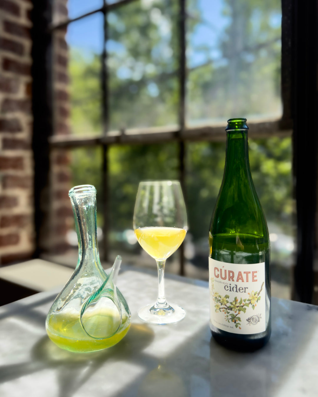 Limited-Edition Bottled Cúrate Spanish-Style Cider