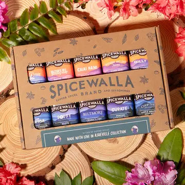 "Made with Love in Asheville": Spicewalla 10‑Pack Spice Collection & Cookbooklet