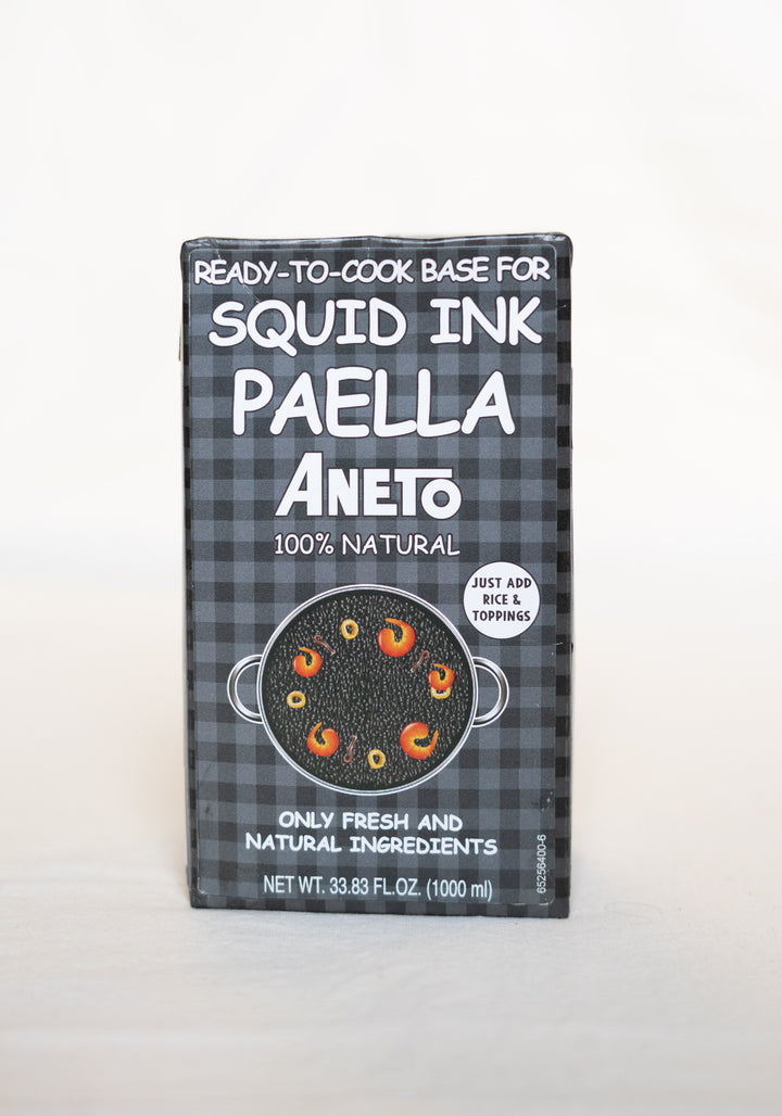 Aneto Squid Ink Paella Base 1L