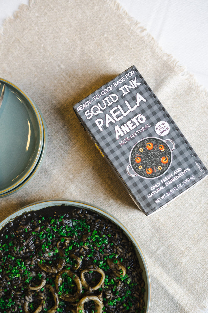 Aneto Squid Ink Paella Base 1L