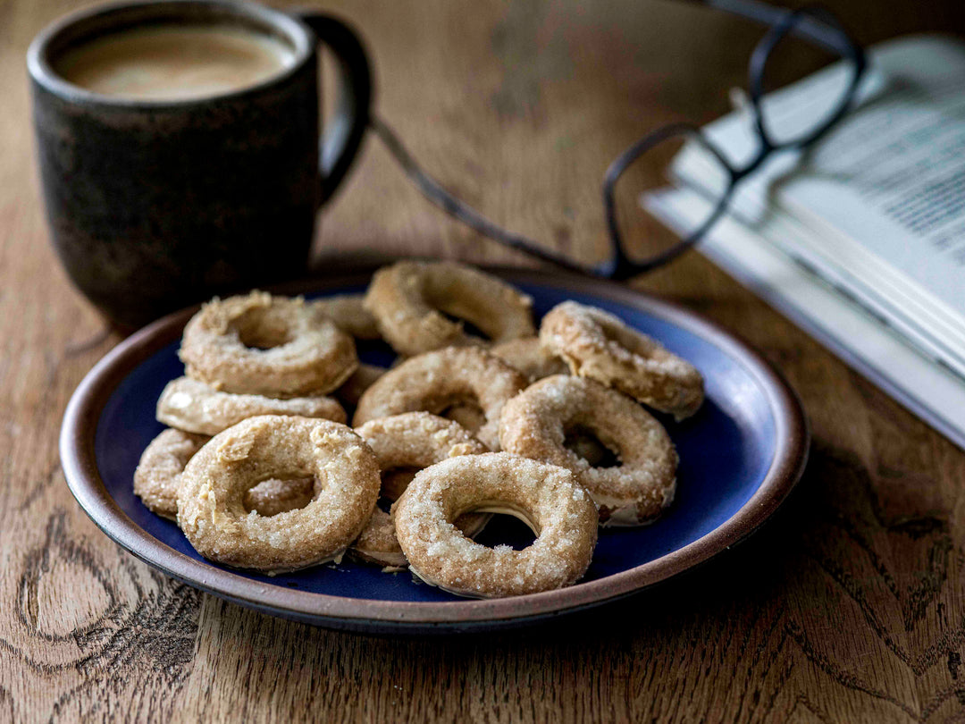 Marianitos Classic Spanish Olive Oil Cookies with Salted Caramel